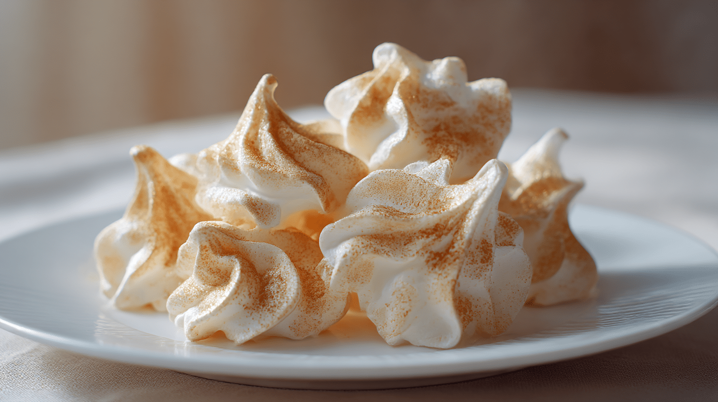 Des meringues croustillantes airfryer sont en préparation dans un bol en verre.